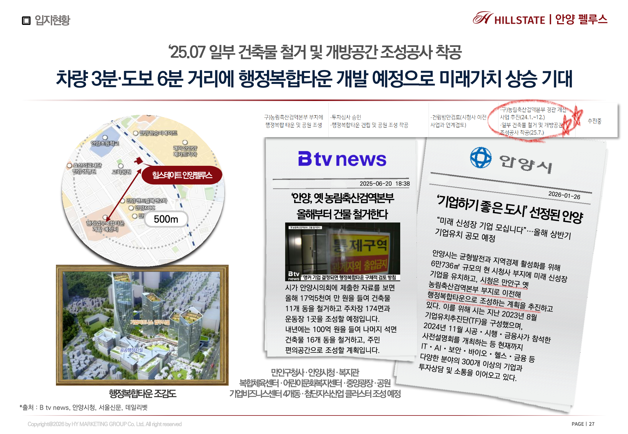 안양펠루스 모델하우스 입지환경 10